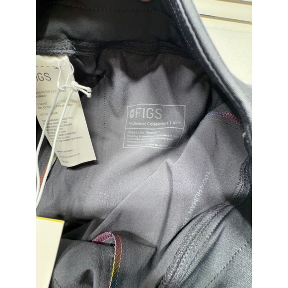 FIGS Zola Tall Straight Scrub Pants Charcoal Grey Women's Size Small - Picture 3 of 4